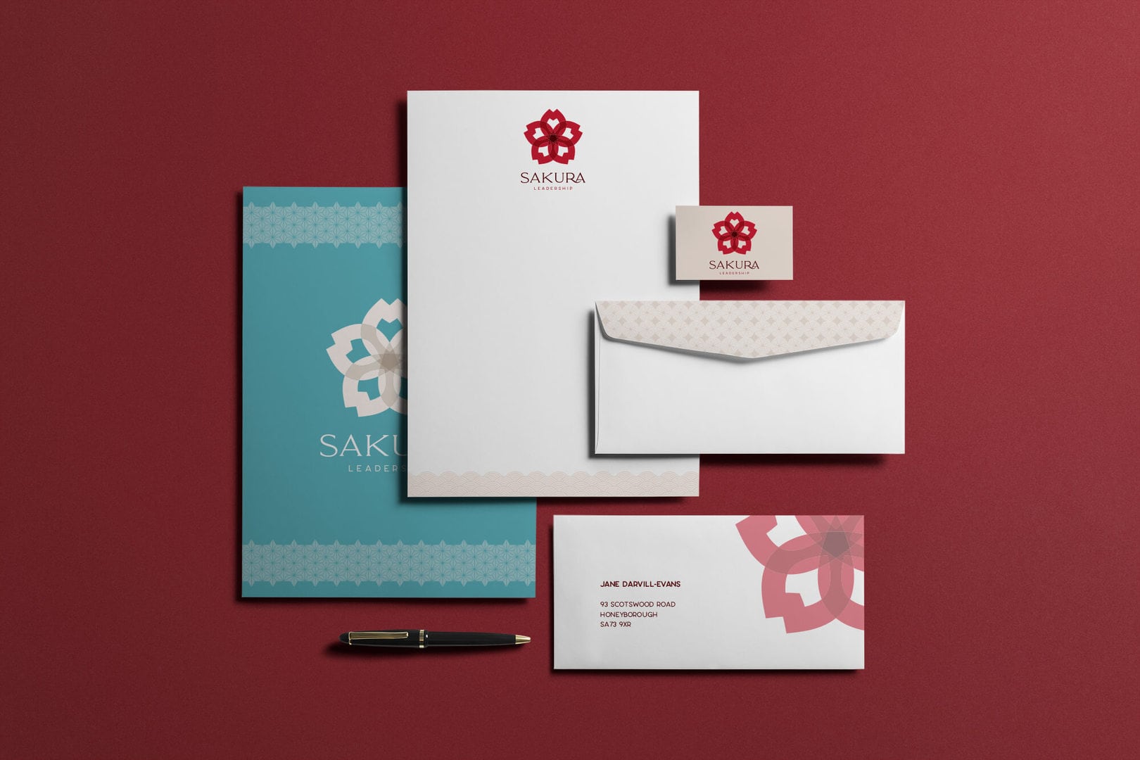 SakuraLeadership-stationery
